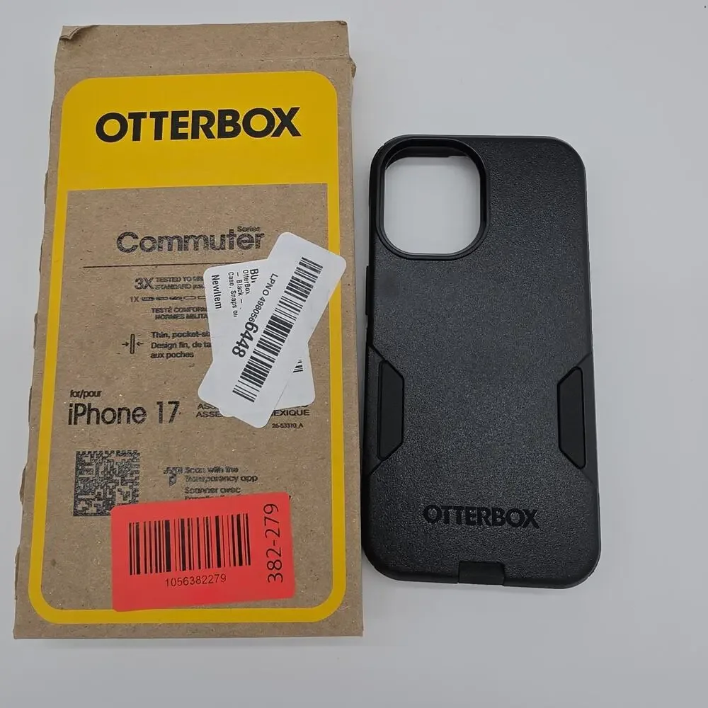 OtterBox iPhone 17 Defender Pro Series Case - Black - Tough, Rugged & Durable...